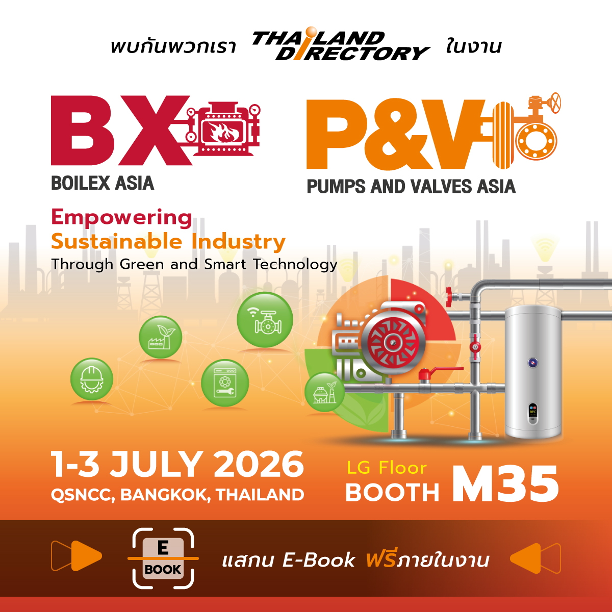 THAILAND DIRECTORY @  Boilex Asia & Pumps and Valves Asia 2026