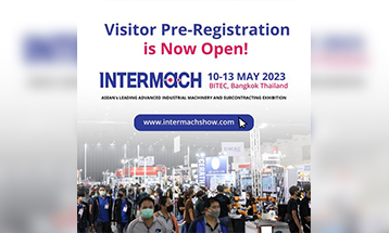 ลงทะเบียนเข้าชมงานล่วงหน้าได้แล้ววันนี้ !!! งาน Intermach 2023