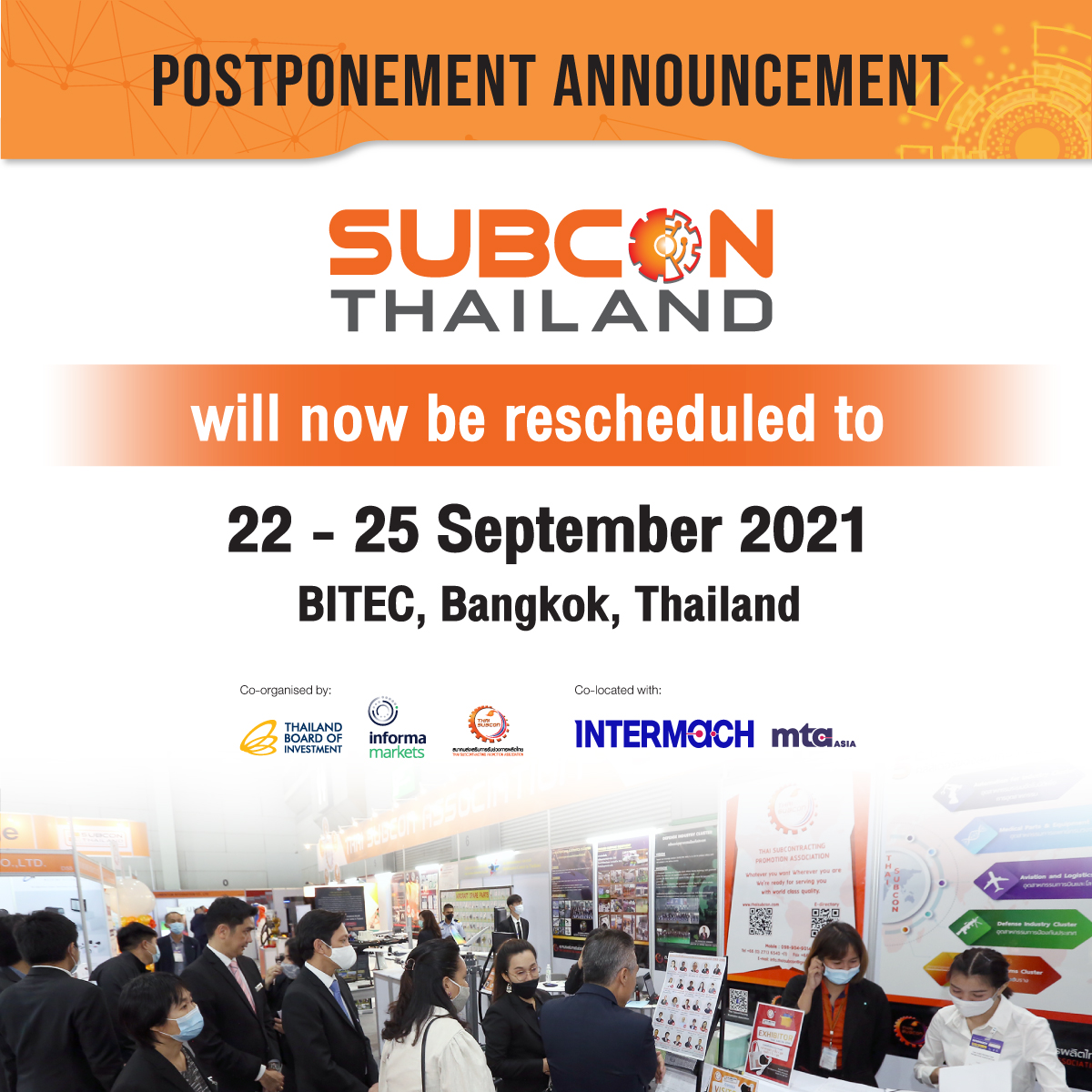 พบกับวันจัดงานใหม่ ซับคอน ไทยแลนด์ 2021