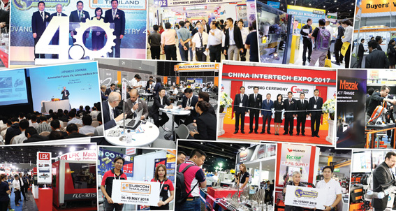 THANK YOU FOR YOUR SUPPORT IN MAKING INTERMACH, SUBCON THAILAND, SHEET METAL ASIA A GREAT SUCCESS!