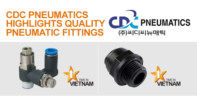 CDC Pneumatics Highlights Quality Pneumatic Fittings