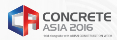 CONCRETE Asia 2016 The International Exhibition and Conference for The Concrete and Construction Industry