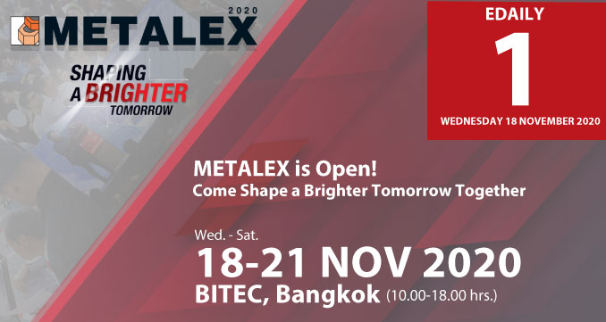 METALEX is Open! Come Shape a Brighter Tomorrow Together