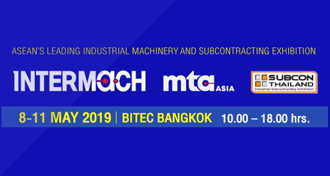 Connecting Intelligent Manufacturing Solution at INTERMACH 2019, 8-11 May, BITEC Bangkok