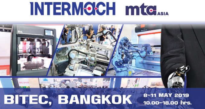 Invitation to INTERMACH & MTA 2019, 8-11 May, BITEC Bangkok